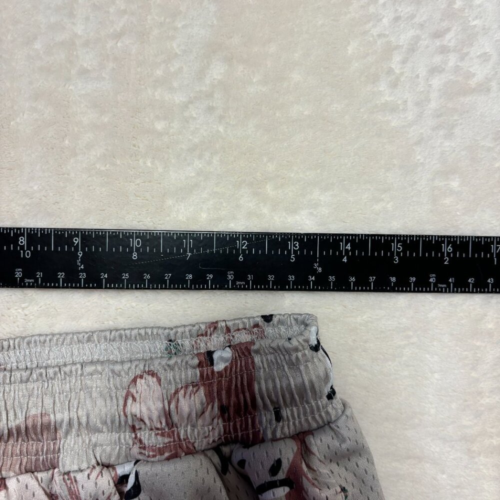 Couth Unisex Mesh Shorts‎ Floral Camo Med Hibiscus Heavyweight Hawaii Drawstring - Picture 9 of 11
